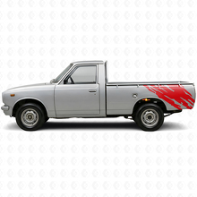 Modderspatprint Achterzijde Vinyl Sticker voor Toyota Hilux 1968-1972 3