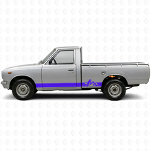 Mountains Style Strepen Rocker Panel Vinyl Decal Kit voor Toyota Hilux 1968-1972 2