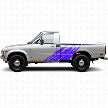 Modderspat Graphic Zij Vinyl Sticker voor Toyota Hilux 1978-1983 2