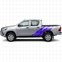 Modderspatgrafiek zijvinylsticker voor Toyota Hilux 2015+ 2