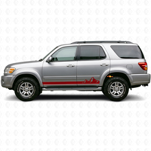 Mountains Dunne Strepen Rocker Panel Vinyl Decal voor Toyota Sequoia 2000-2007 3
