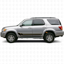Twin Stripes Rocker Panel Vinyl Decal Kit voor Toyota Sequoia 2000-2007 2