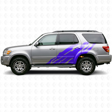 Modderspat Grafische Zijvinylsticker voor Toyota Sequoia 2000-2007 2