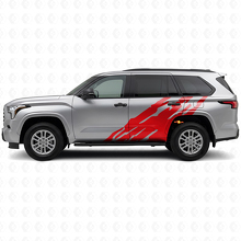 Modderspatttergrafiek Zijdelingse Vinylsticker voor Toyota Sequoia 2022+ 3