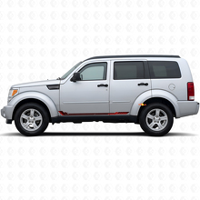 Racing Stijl Zijstrepen Vinyl Sticker voor Dodge Nitro 2007-2011 2