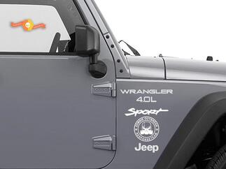 Jeep Rubicon Wrangler Zombie Outbreak Response Team Wrangler Sticker#6