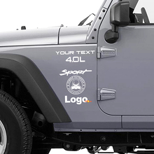Zombie Outbreak Response Team Vinyl Decal Kit voor Jeep Wrangler Rubicon_2
