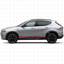 Honingraatstrepen Zijvinyl Decal voor Dodge Hornet 2023+ 3