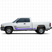 Honeycomb Strepen Zijvinyl Decal voor Dodge Ram 1500 1994-2001 2