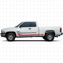 Honeycomb Strepen Zijvinyl Decal voor Dodge Ram 1500 1994-2001 3