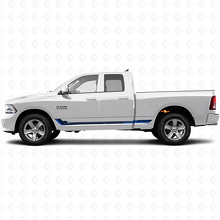 Racing Stijl Zijstrepen Vinyl Decal voor Dodge Ram 1500 2011-2018 2