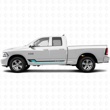 Vintage stijl zijkstrepen vinyl decal voor Dodge Ram 1500 2011-2018 2
