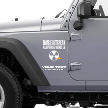 Sticker voor Zombie-uitbraakreactievoertuig voor Jeep Wrangler Rubicon_2