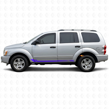 Honeycomb Strepen Zij Vinyl Sticker voor Dodge Durango 2004-2009 2