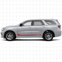 Honeycomb Strepen Zij Vinyl Decal voor Dodge Durango 2011+ 3
