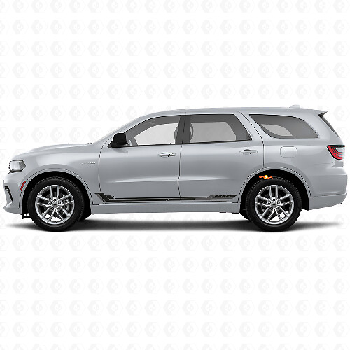 Racingstijl zijstrepen vinyl sticker voor Dodge Durango 2011+ 1