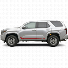 Honeycomb Strepen Zij Vinyl Decal voor Toyota 4Runner 2024+ 3