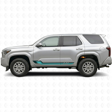 Vinylsticker Vintage Stijl Zijstrepen voor Toyota 4Runner 2024+ 2
