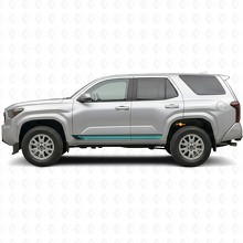Vintage rechte strepen zij vinyl decal voor Toyota 4Runner 2024+ 2