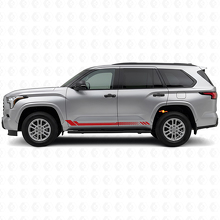 Honeycomb-strepen zijvinylsticker voor Toyota Sequoia 2022+ 3