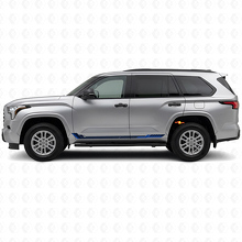 Racingstijl Zijstrepen Vinyl Decal voor Toyota Sequoia 2022+ 2