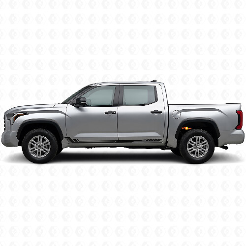 Racingstijl Zijstrip Vinyl Sticker voor Toyota Tundra 2022+