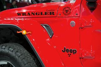 Jeep Rubicon Wrangler Zombie Outbreak Response Team Wrangler-stickerset #4