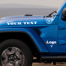 Zombie Style Logo Vinyl Decal Kit voor Jeep Wrangler Rubicon_2