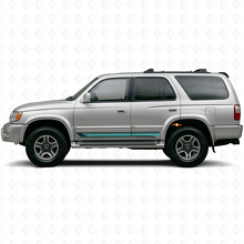 Vintage rechte strepen zijvinylsticker voor Toyota 4Runner 1995-2002_2