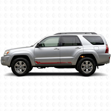 Honeycomb Strepen Zij Vinyl Decal voor Toyota 4Runner 2002-2009_3