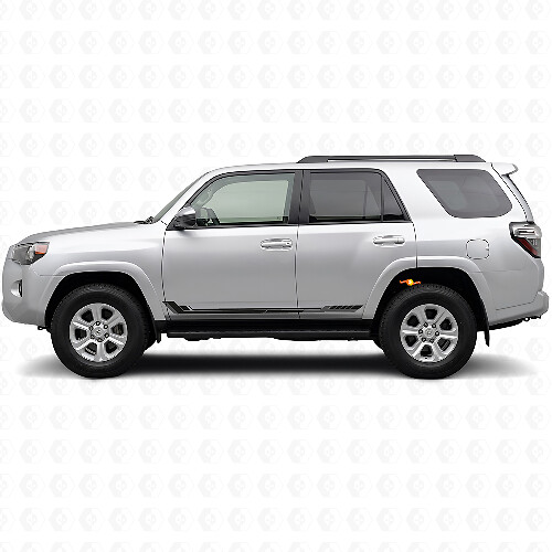 Vinylsticker met zijstrepen in racestijl voor Toyota 4Runner 2009-2024_1