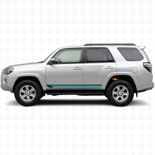 Vintage rechte strepen zij vinyl decal voor Toyota 4Runner 2009-2024_2