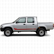 Honeycomb Strepen Zij Vinyl Sticker voor Toyota Hilux 1988-1997_3
