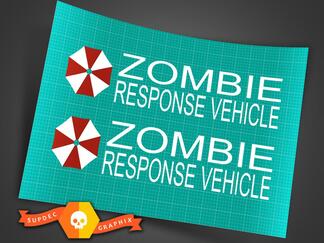 Jeep Rubicon Wrangler Zombie Outbreak Response Team Wrangler Sticker#12
