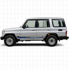 Vinkvlag Zijstrepen Vinyl Sticker voor Toyota Land Cruiser Prado 1990-1996_2