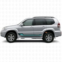 Vinylsticker in vintage stijl voor zijkanten voor Toyota Land Cruiser Prado 2002-2009_2