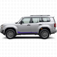 Bijenzwerm Strepen Zij Vinyl Sticker voor Toyota Land Cruiser Prado 2023+_2