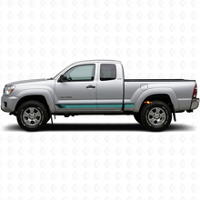 Vintage rechte strepen zijvinylsticker voor Toyota Tacoma 2004-2015_2
