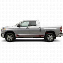 Vinyl sticker met race-stijl zijstrepen voor Toyota Tundra 2007-2021_3