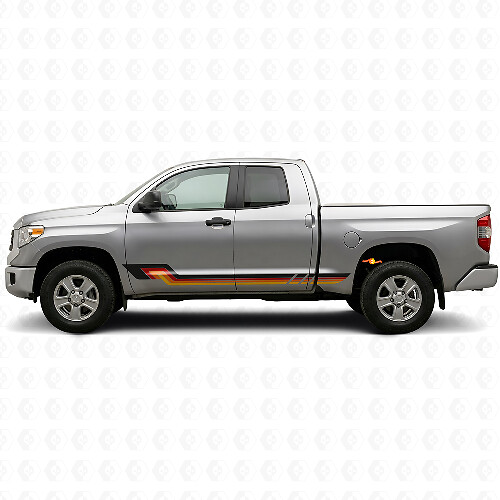 Vintage stijl zijkunst vinyl decal voor Toyota Tundra 2007-2021_1