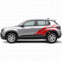 Modderspatgrafiek Zijkant Vinyl Sticker voor Jeep Avenger 2023+_3