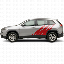 Modderspatgrafiek Zijkant Vinyl Decal voor Jeep Cherokee KL 2013-2023_3