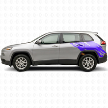 Modderspatgrafiek Achterzij vinylsticker voor Jeep Cherokee KL 2013-2023_2