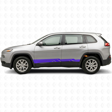 Gevlochten Strepen Zij Vinyl Sticker voor Jeep Cherokee KL 2013-2023_2