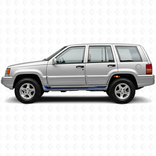 Racingstijl zijstrepen vinyl decal voor Jeep Grand Cherokee 1993-1998_2