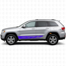 Gedecoreerde Zijstrepen Vinyl Decal Kit voor Jeep Grand Cherokee 2011-2021_2