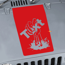 Zombie Hand Motorkap Vinyl Sticker Voor Jeep Wrangler CJ YJ TJ JK 3