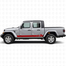 Mountains Wide Stripes Zij Vinyl Sticker voor Jeep Gladiator 2020+_3