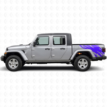 Modderspat Grafische Achterzij Vinylsticker voor Jeep Gladiator 2020+_2