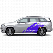 Modderspat Grafische Zijkant Vinylsticker voor Jeep Commander Meridian 2021+_2